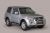 Защита бампера передняя Mitsubishi (митсубиси) 	 Pajero (паджеро) V80 (2007-2011) SKU:1224qu